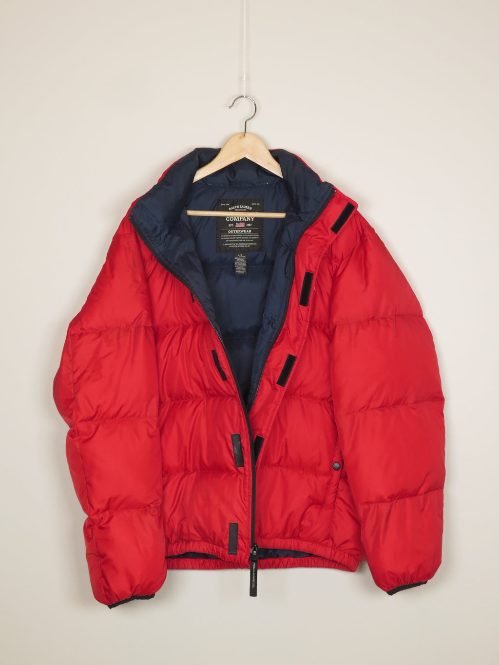 Ralph Lauren Boblejakke - L