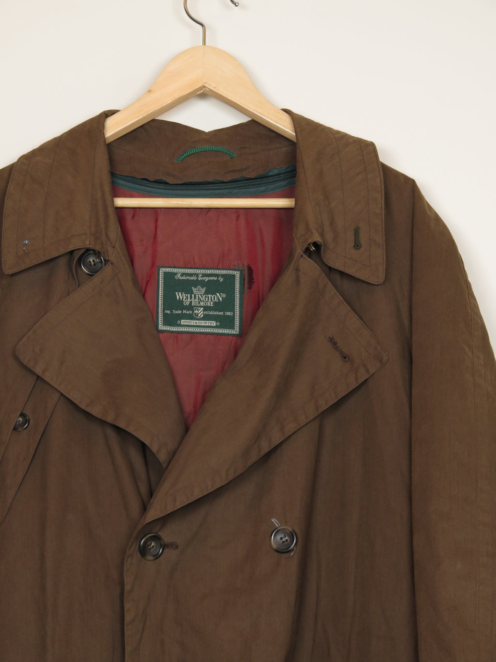 Wellington of Bilmore Vokset Frakk - L