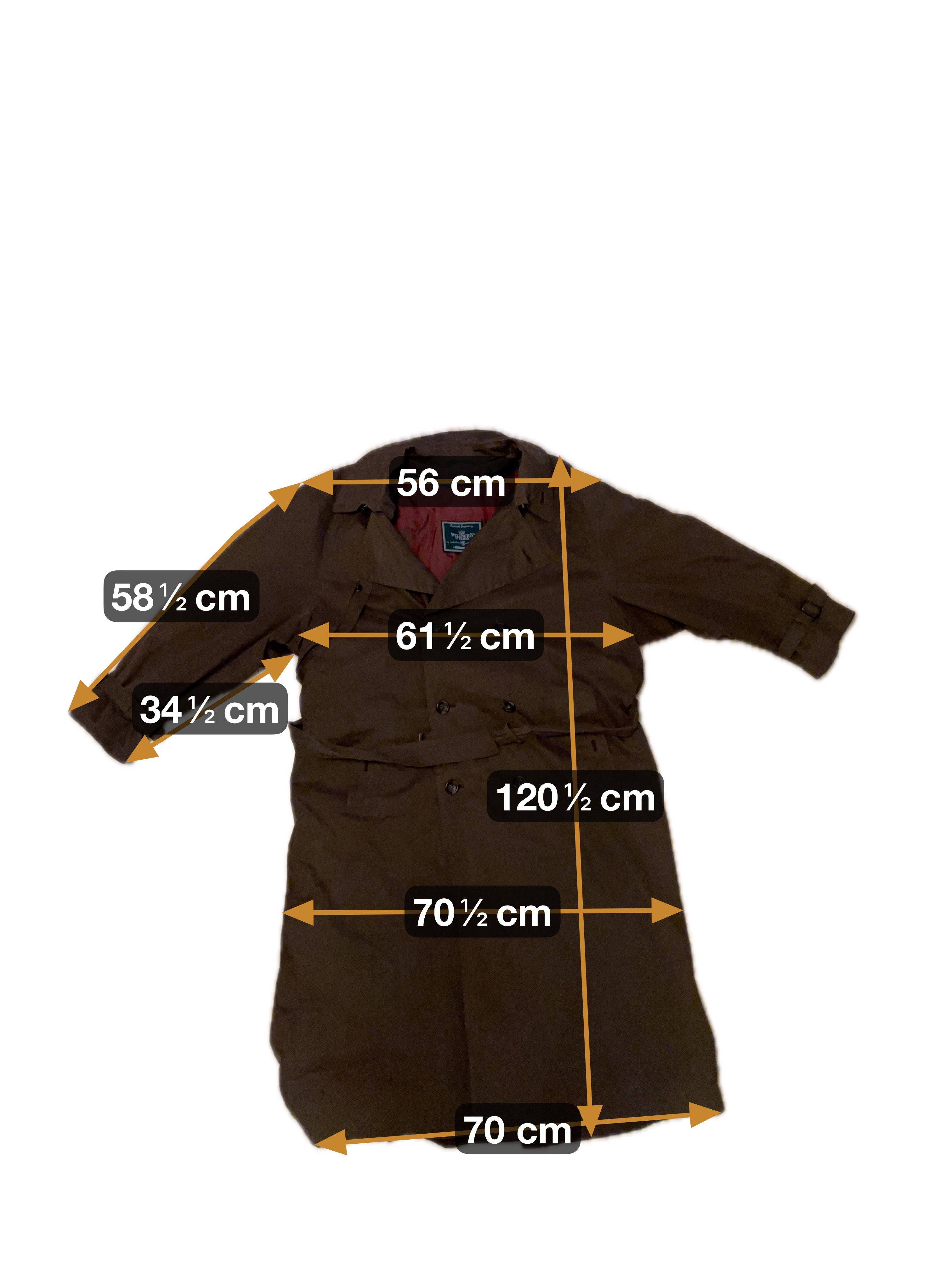 Wellington of Bilmore Vokset Frakk - L