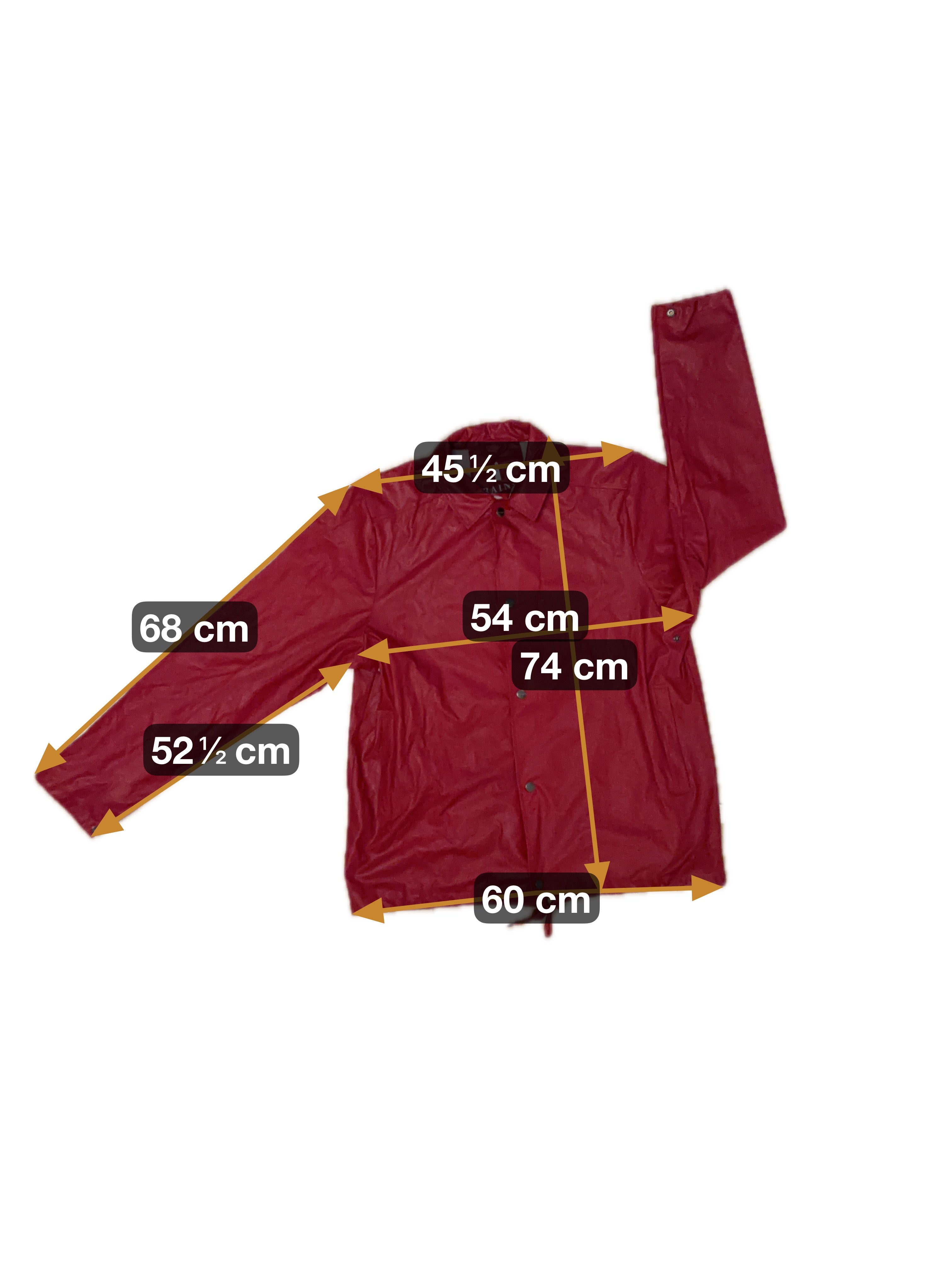 Rød Rains Regnjakke - M/L