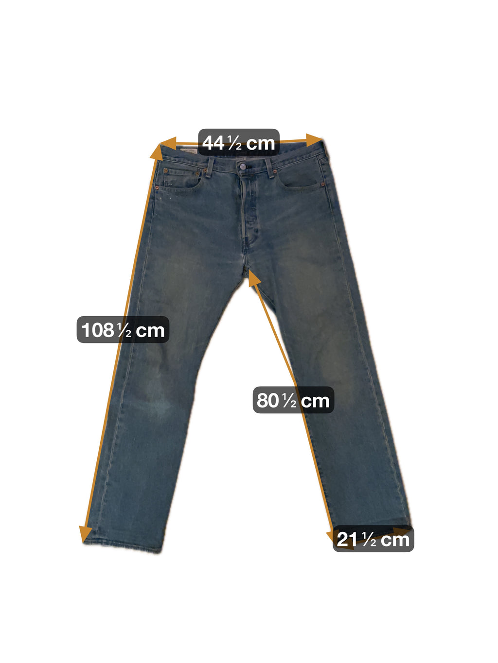Levis 501 Bukser - 34/32
