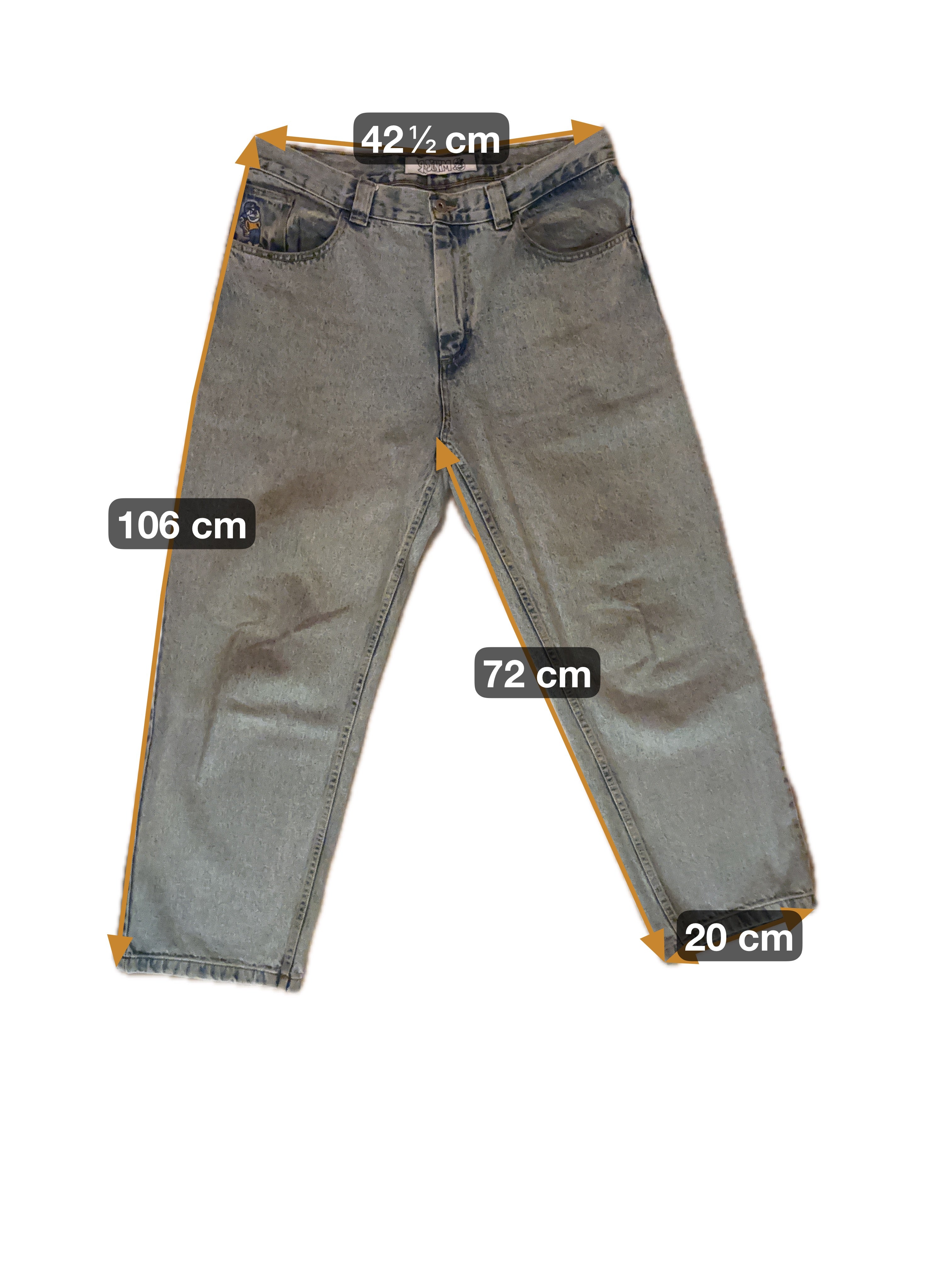 Polar 93 Denim Bukser- 34/32