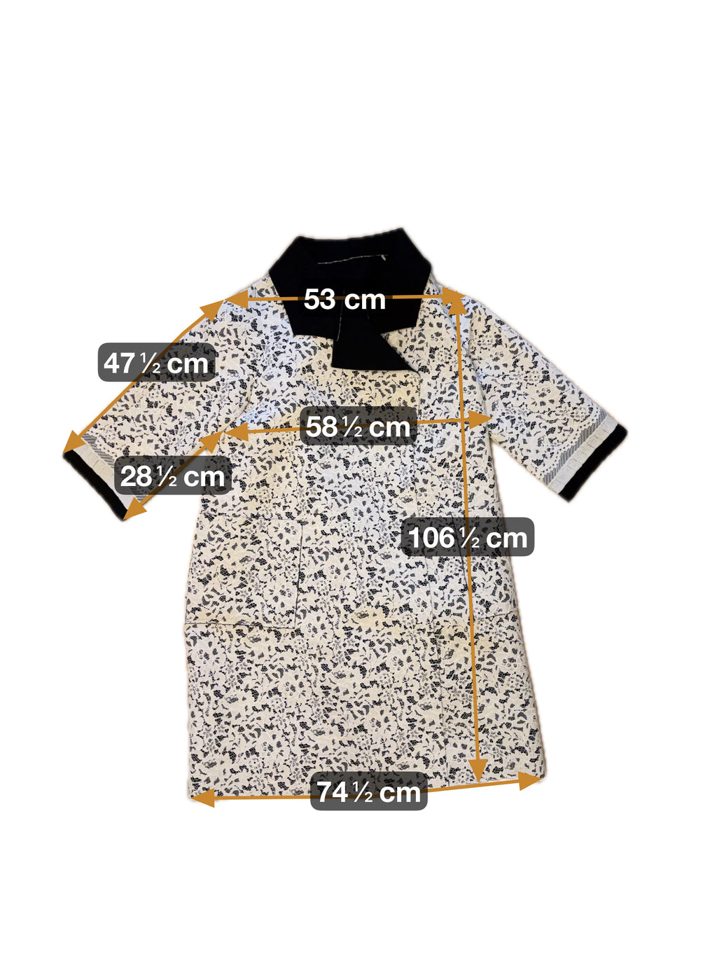 Håndlaget Silente Frakk fra Italia - L