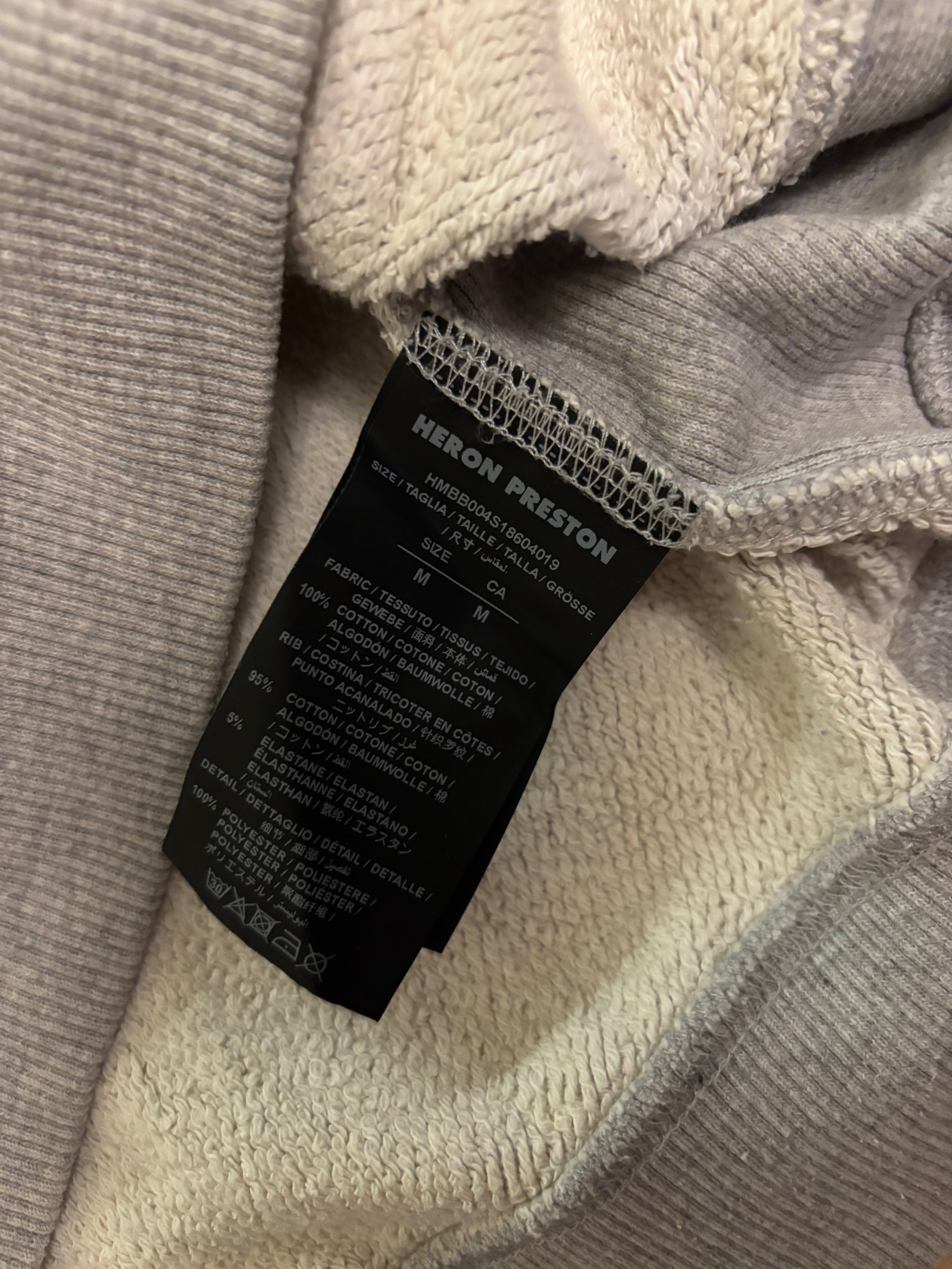 Heron Preston Grå Hoodie - L/XL