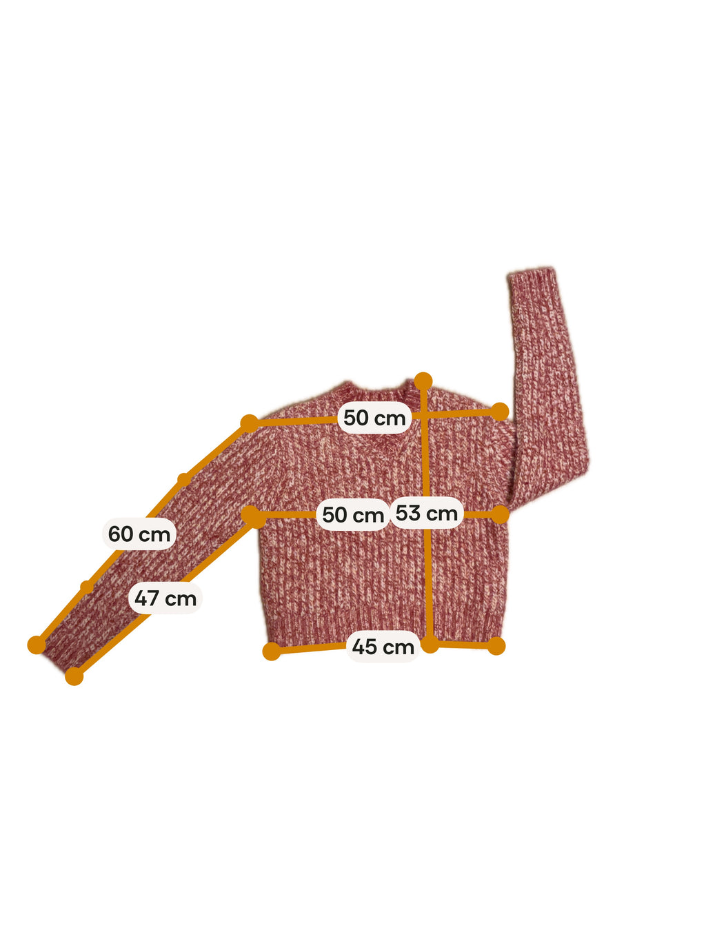 Acne Studios rosa genser - M/L