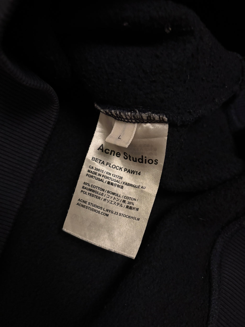 Acne Studios Genser - L