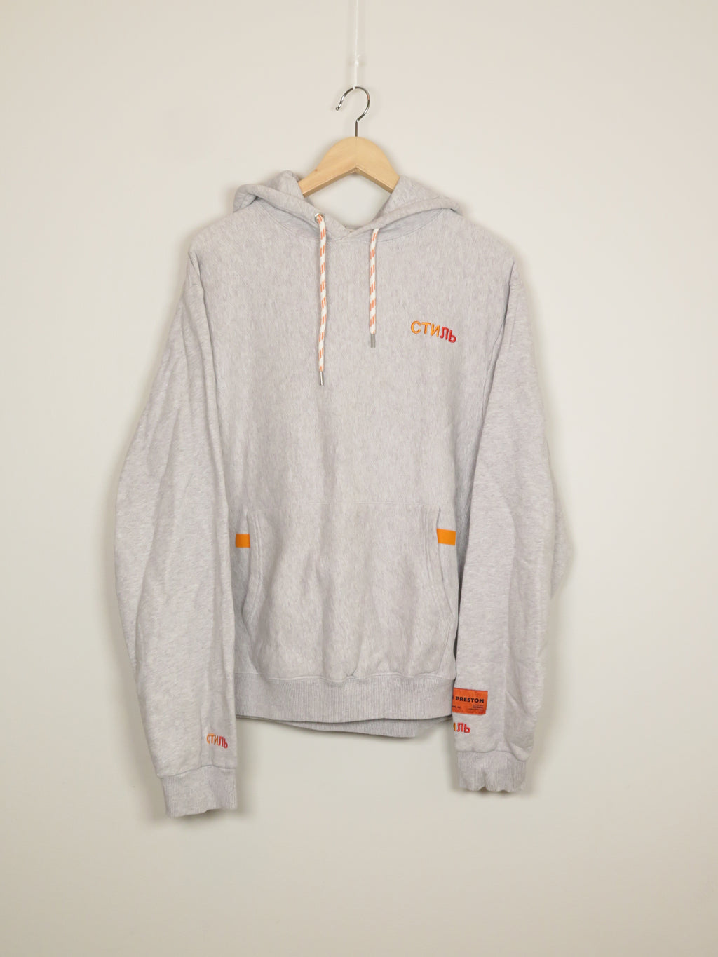 Heron Preston Grå Hoodie - L/XL