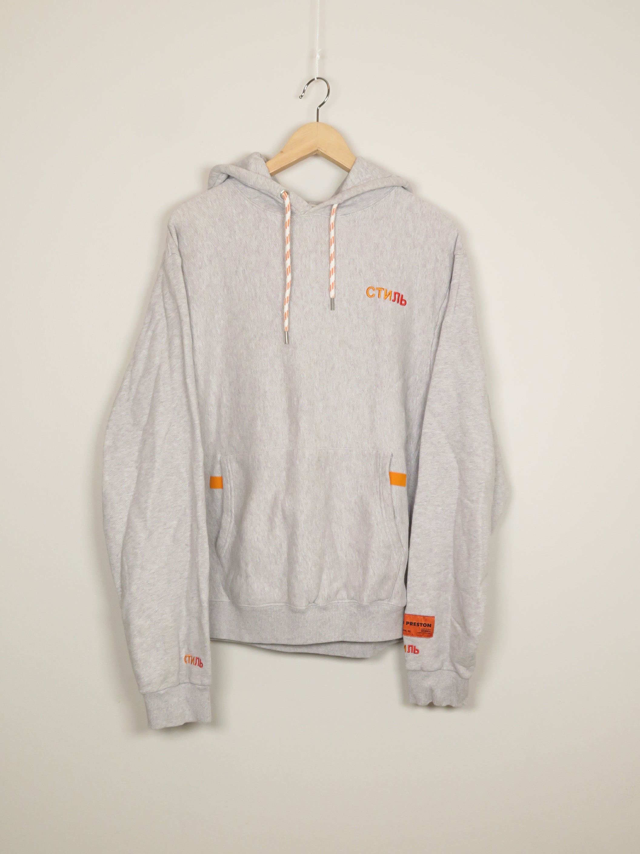 Heron Preston Grå Hoodie - L/XL