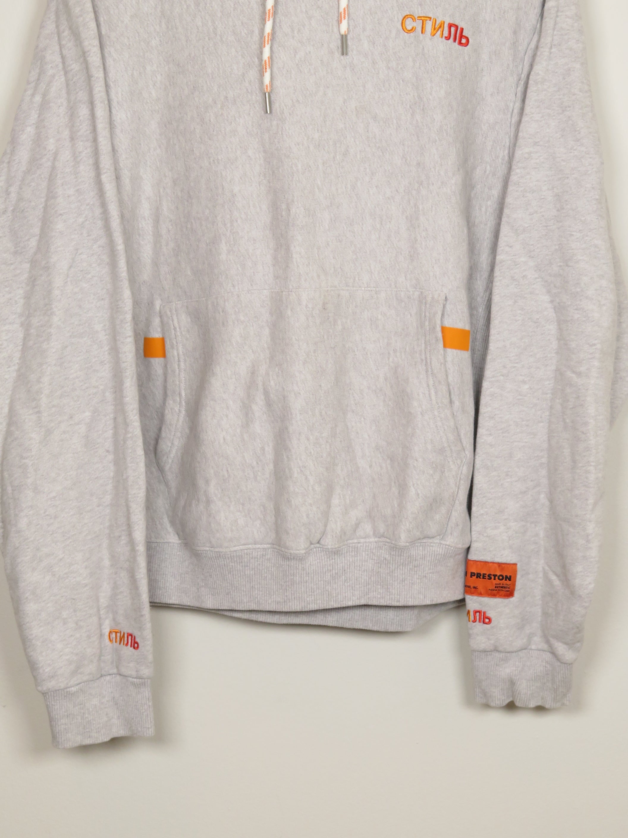 Heron Preston Grå Hoodie - L/XL