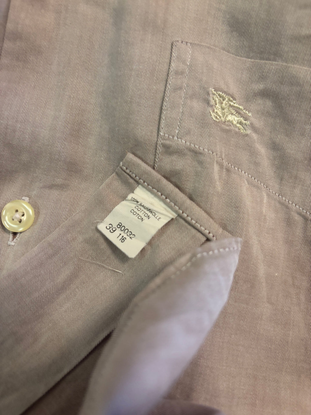 Burberry Beige Skjorte - M