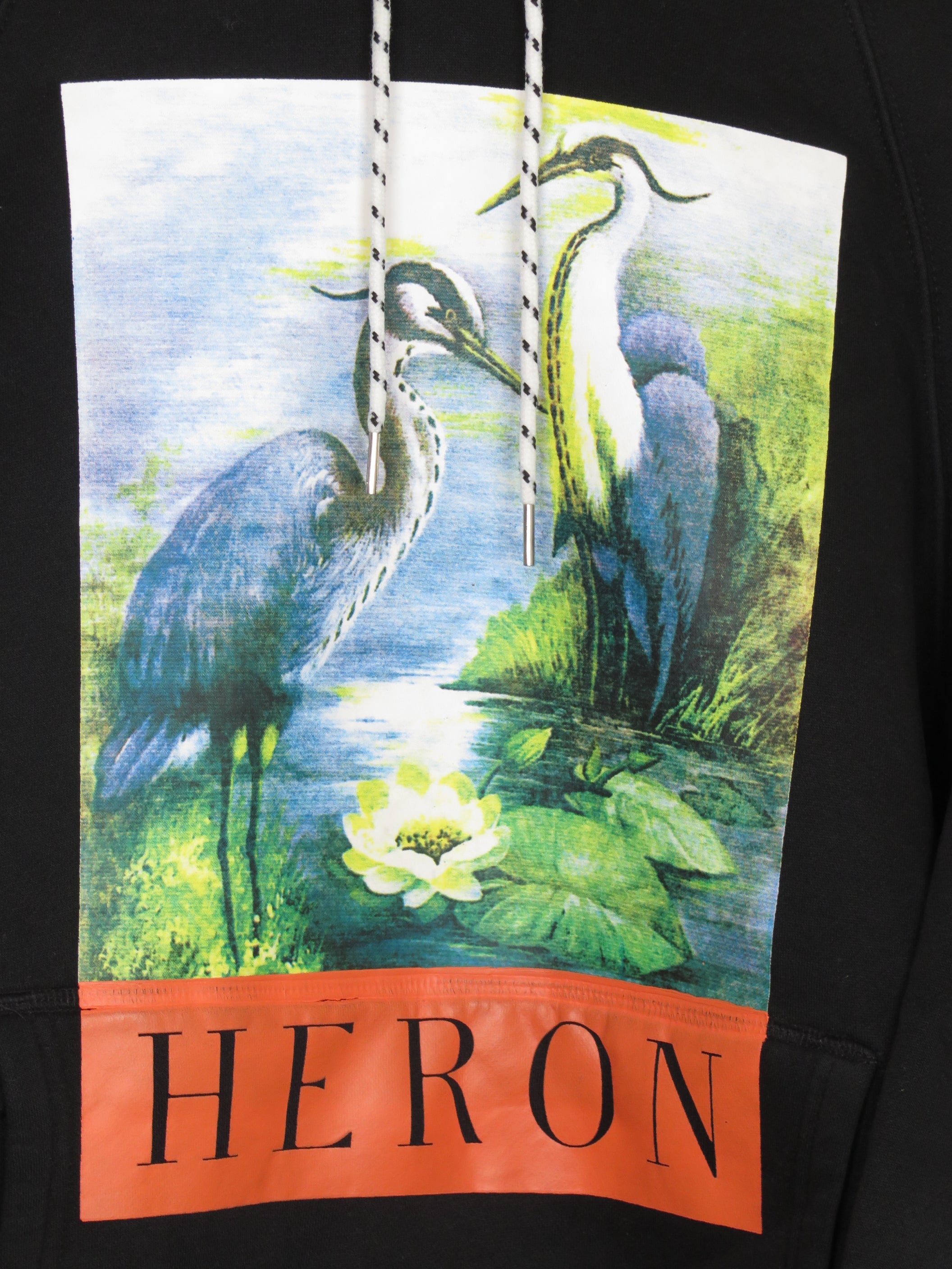 Heron Preston Svart Hoodie - L
