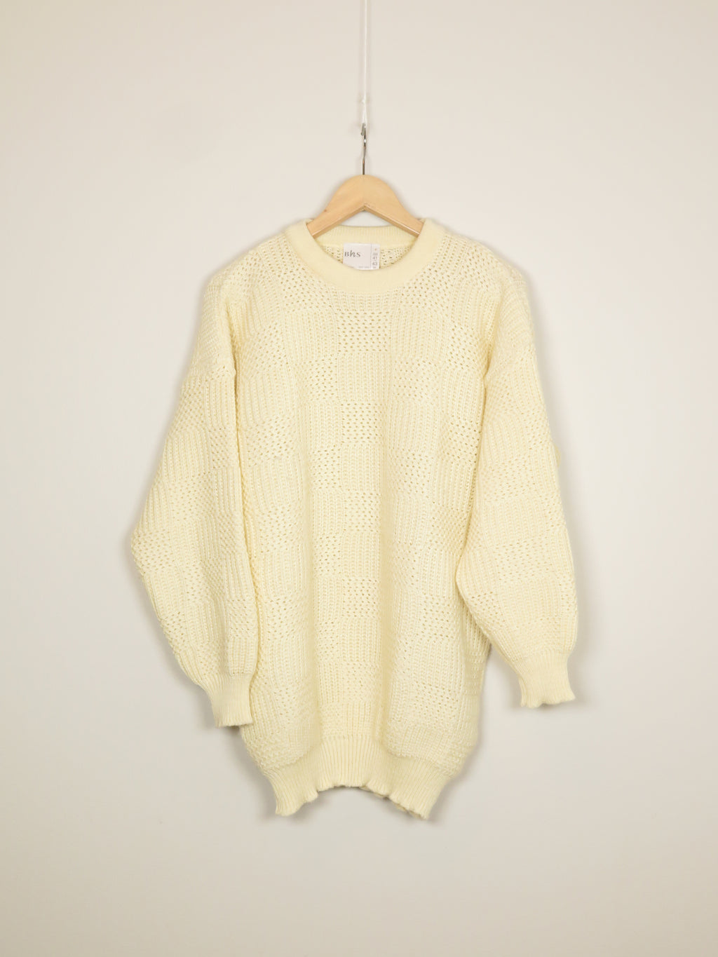 Beige Genser - S/M