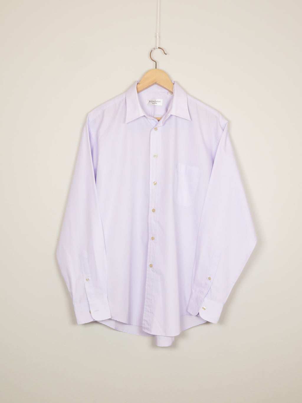YSL Rosa/Lilla Skjorte - L/M