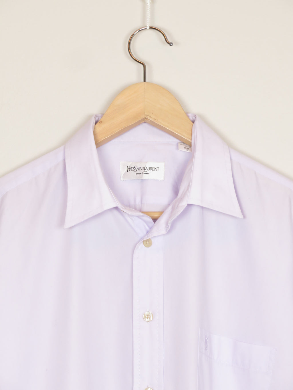 YSL Rosa/Lilla Skjorte - L/M