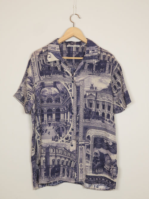 Acne Studios baroque kortermet skjorte - S