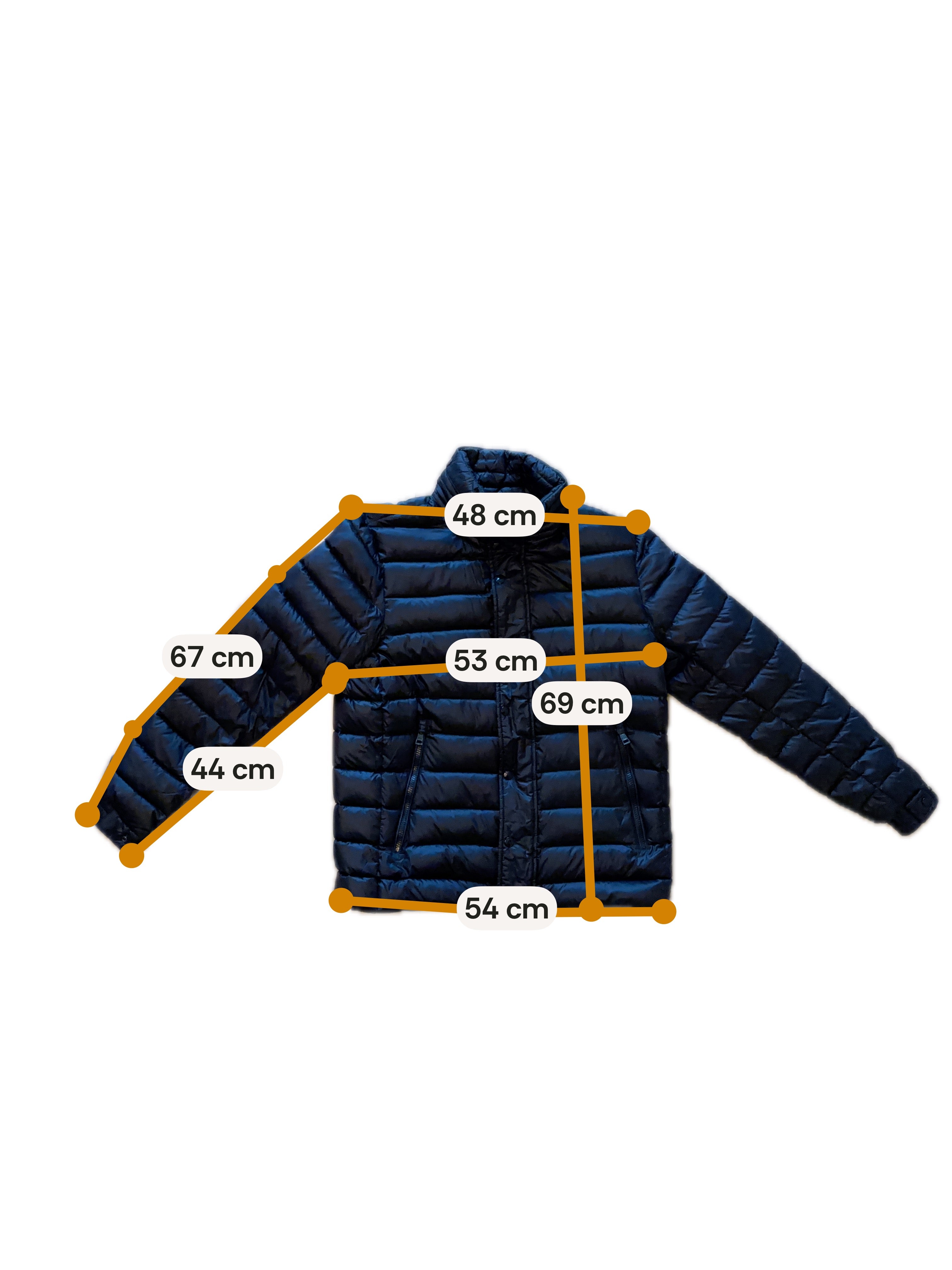 Moncler Tynn Boblejakke - L