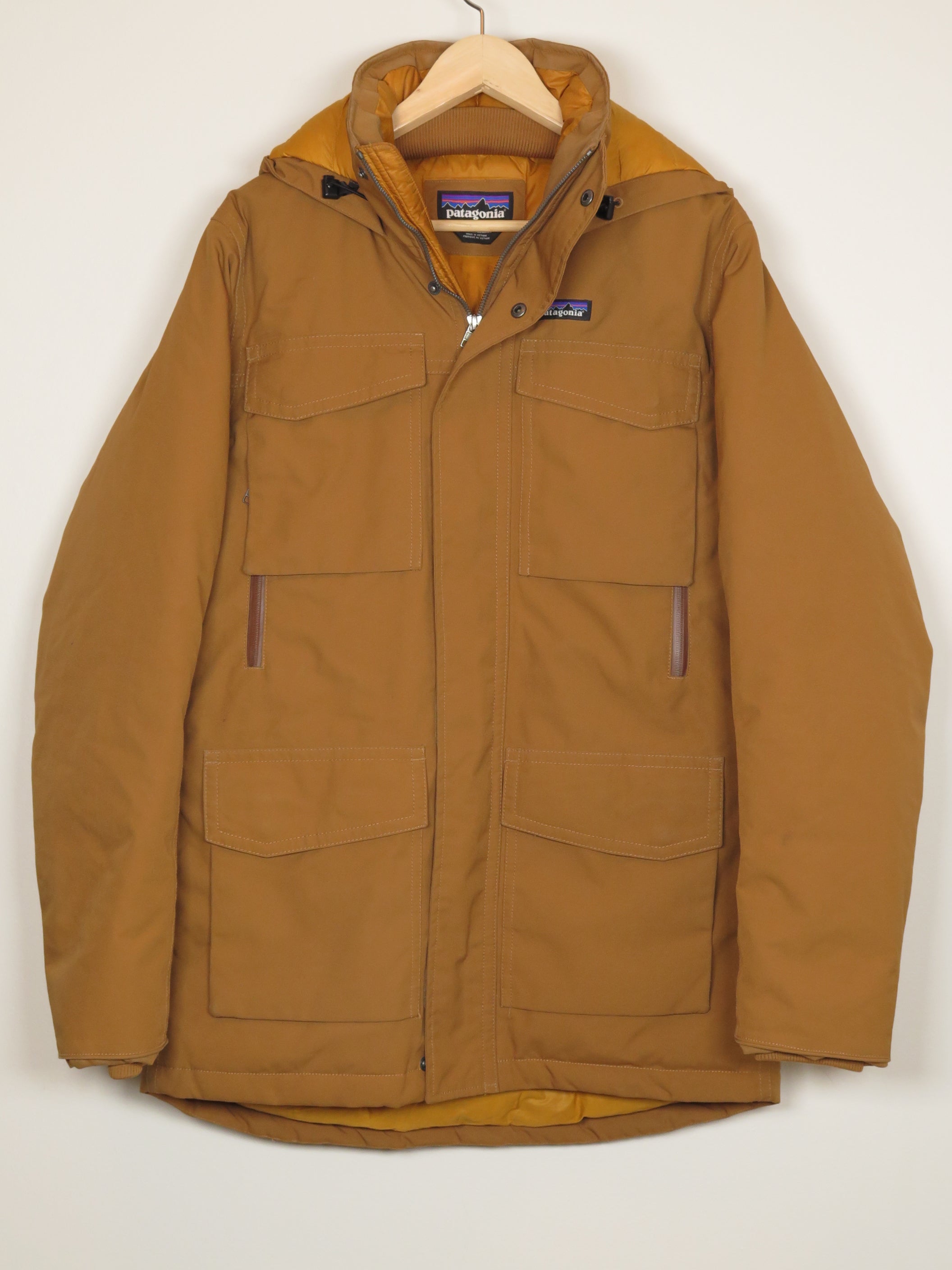 Patagonia Beige Parkas Jakke - M