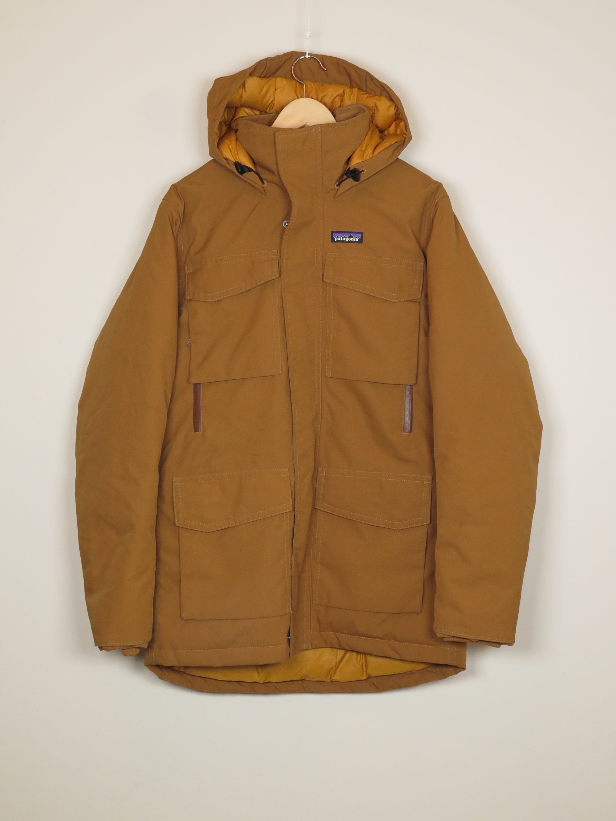 Patagonia Beige Parkas Jakke - M