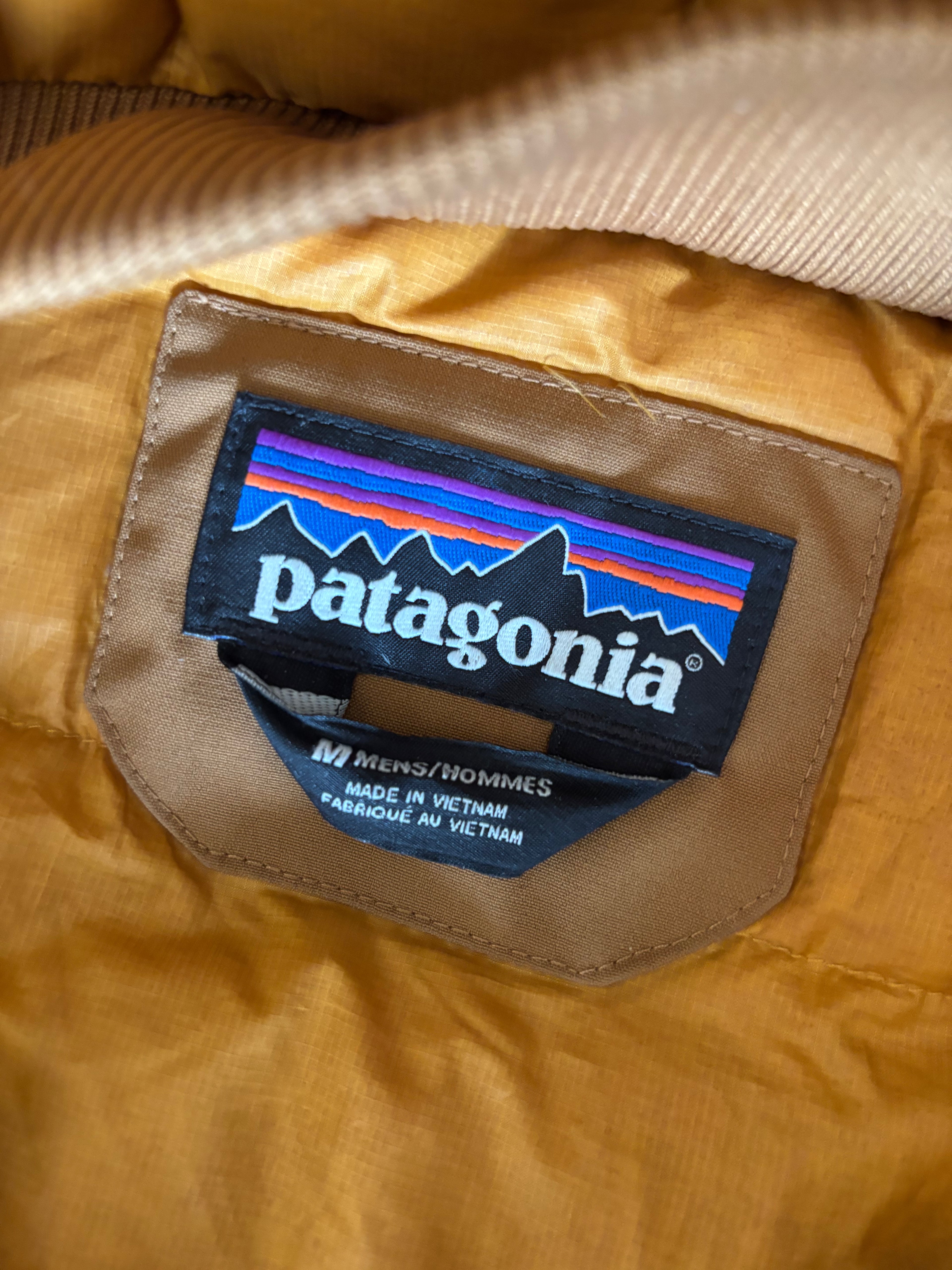 Patagonia Beige Parkas Jakke - M
