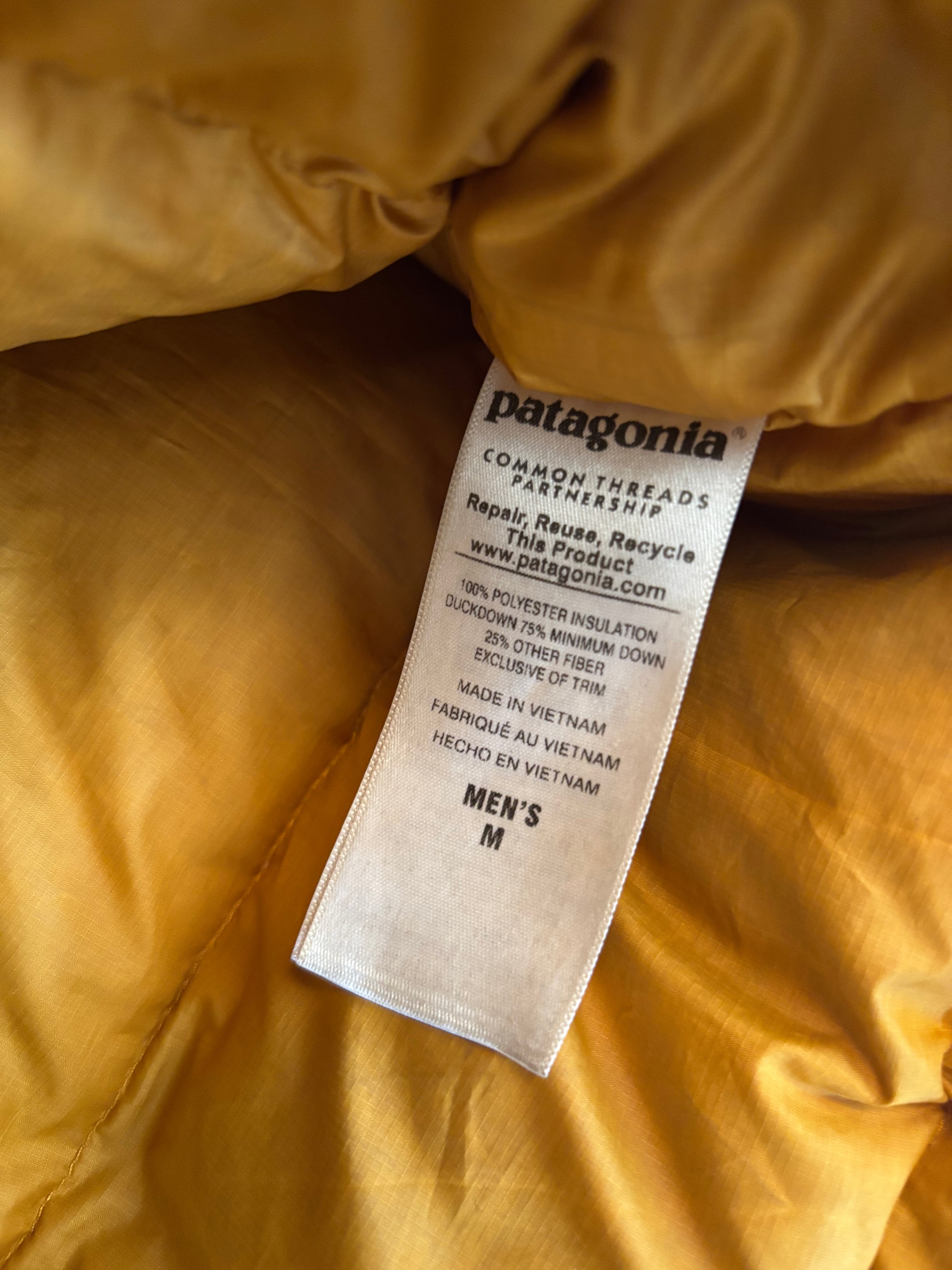 Patagonia Beige Parkas Jakke - M