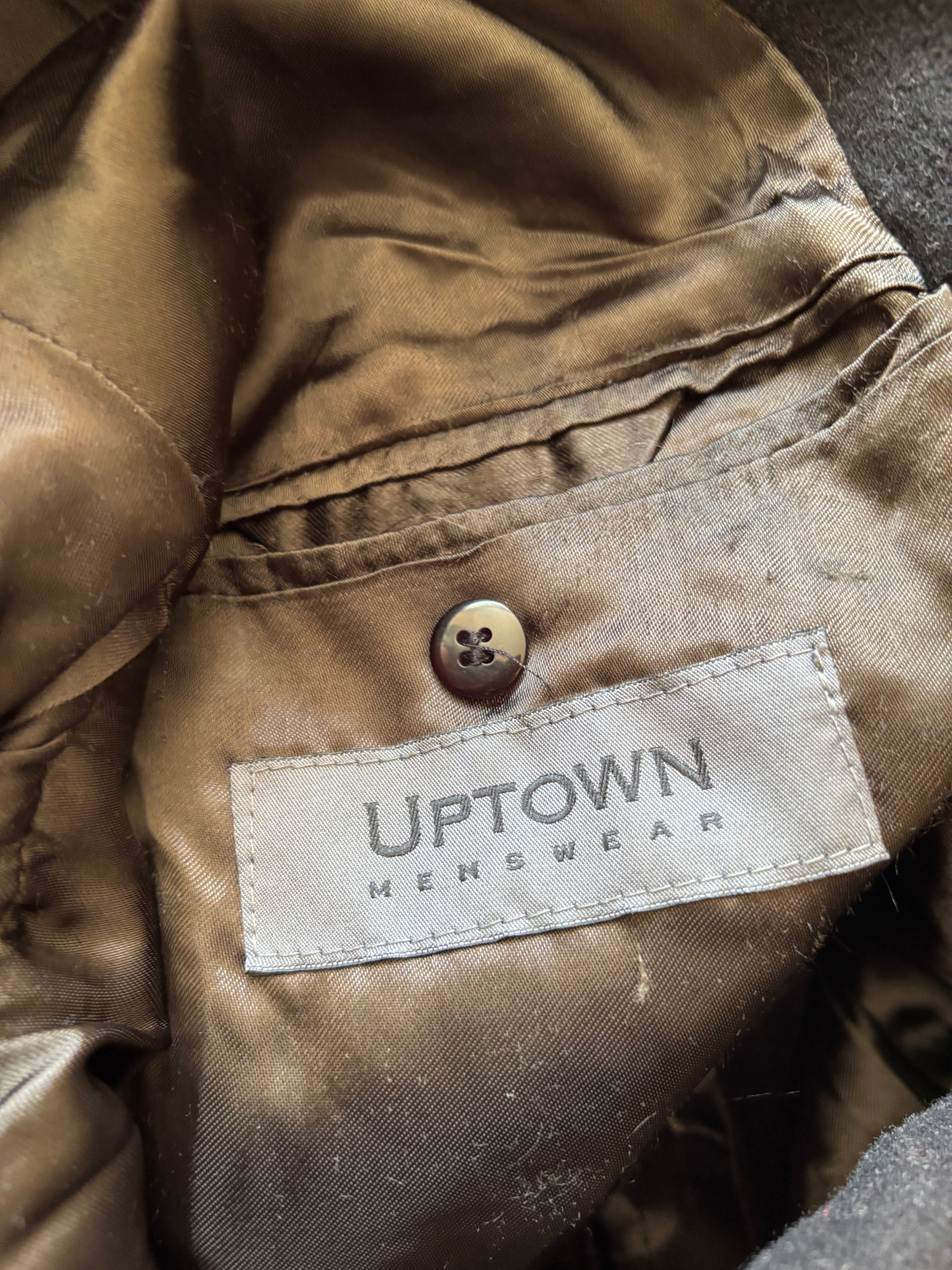 Lang Svart Frakk - M/L