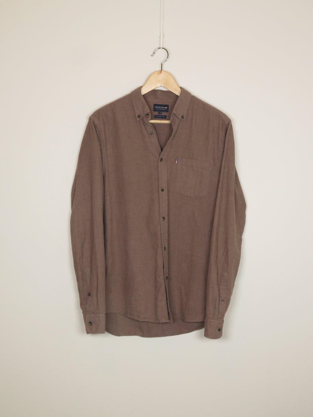 000018 - Lexington - Shirt - Brown - M - Image 1
