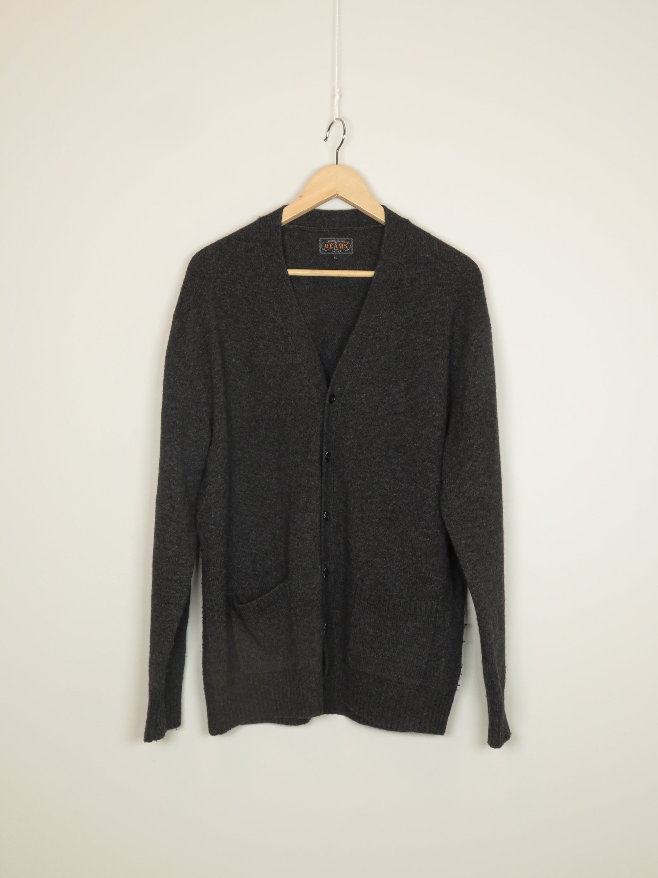 000020 - Beams - Cardigan - Dark gray - XL - Image 1