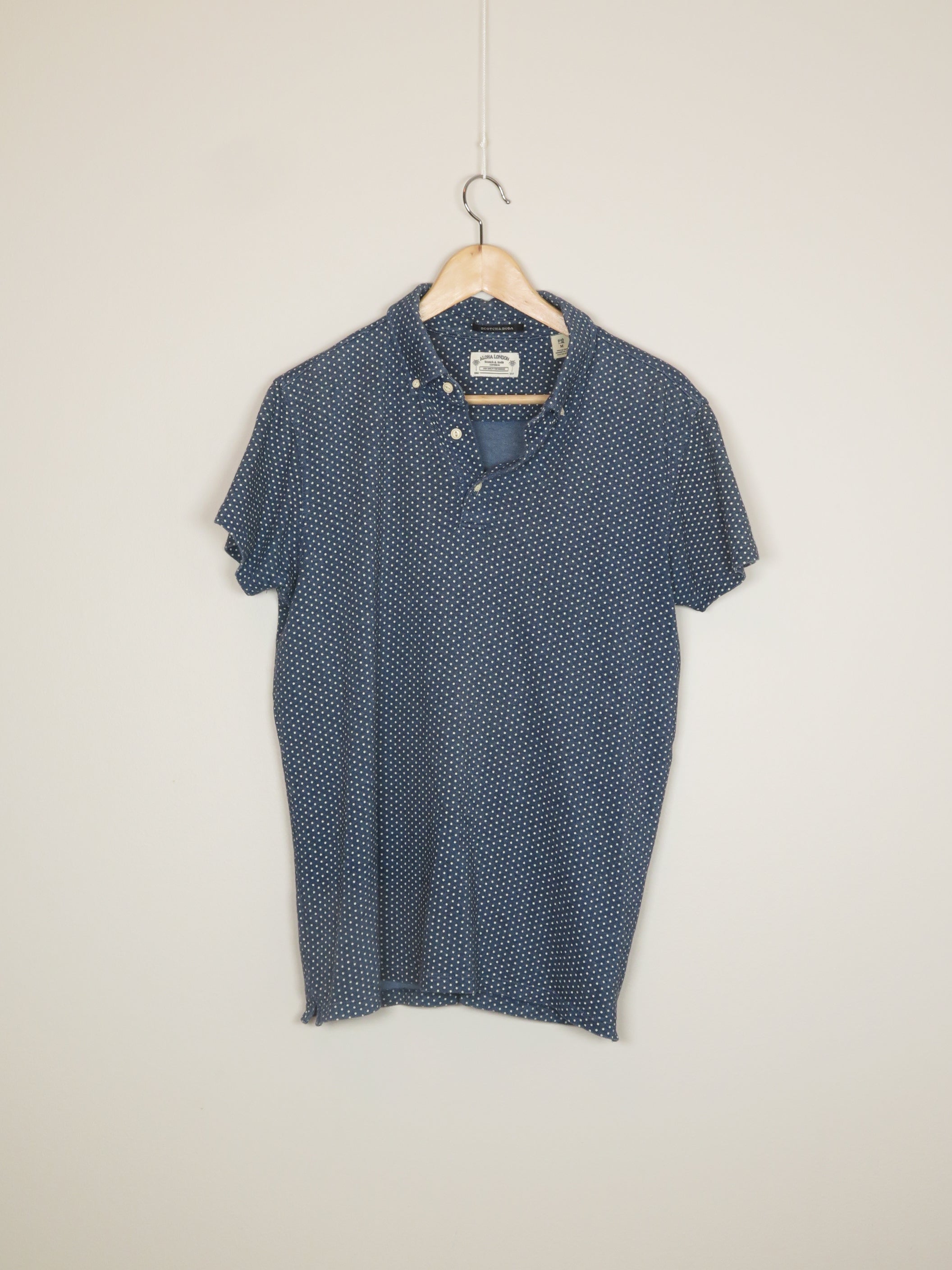 000022 - Scotch & Soda - Shirt - Blue - M - Image 1