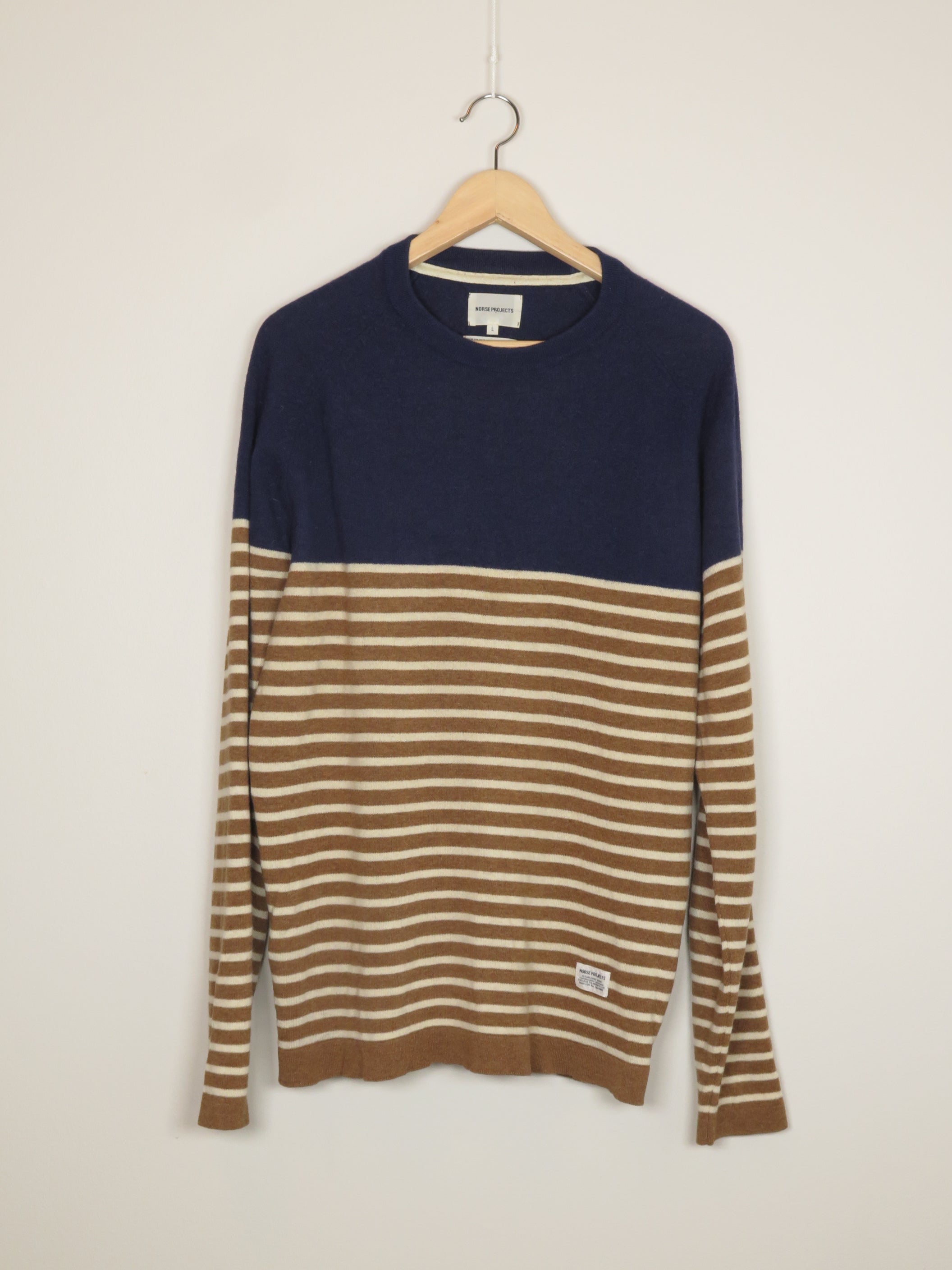 000021 - Norse Projects - Sweater - Brown - L - Image 1