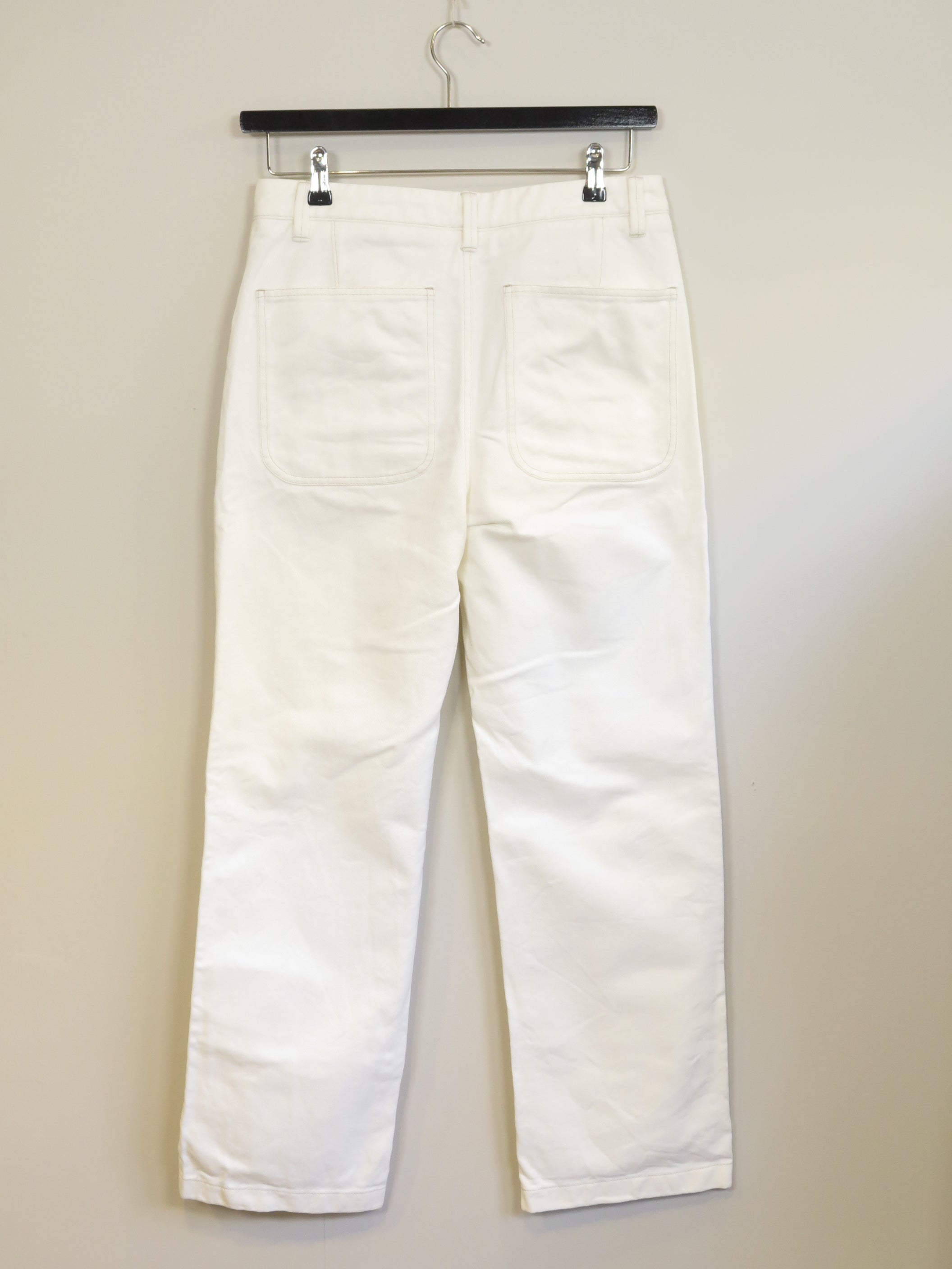 000719 - Acne - Pants - Cream - 46 - Image 1