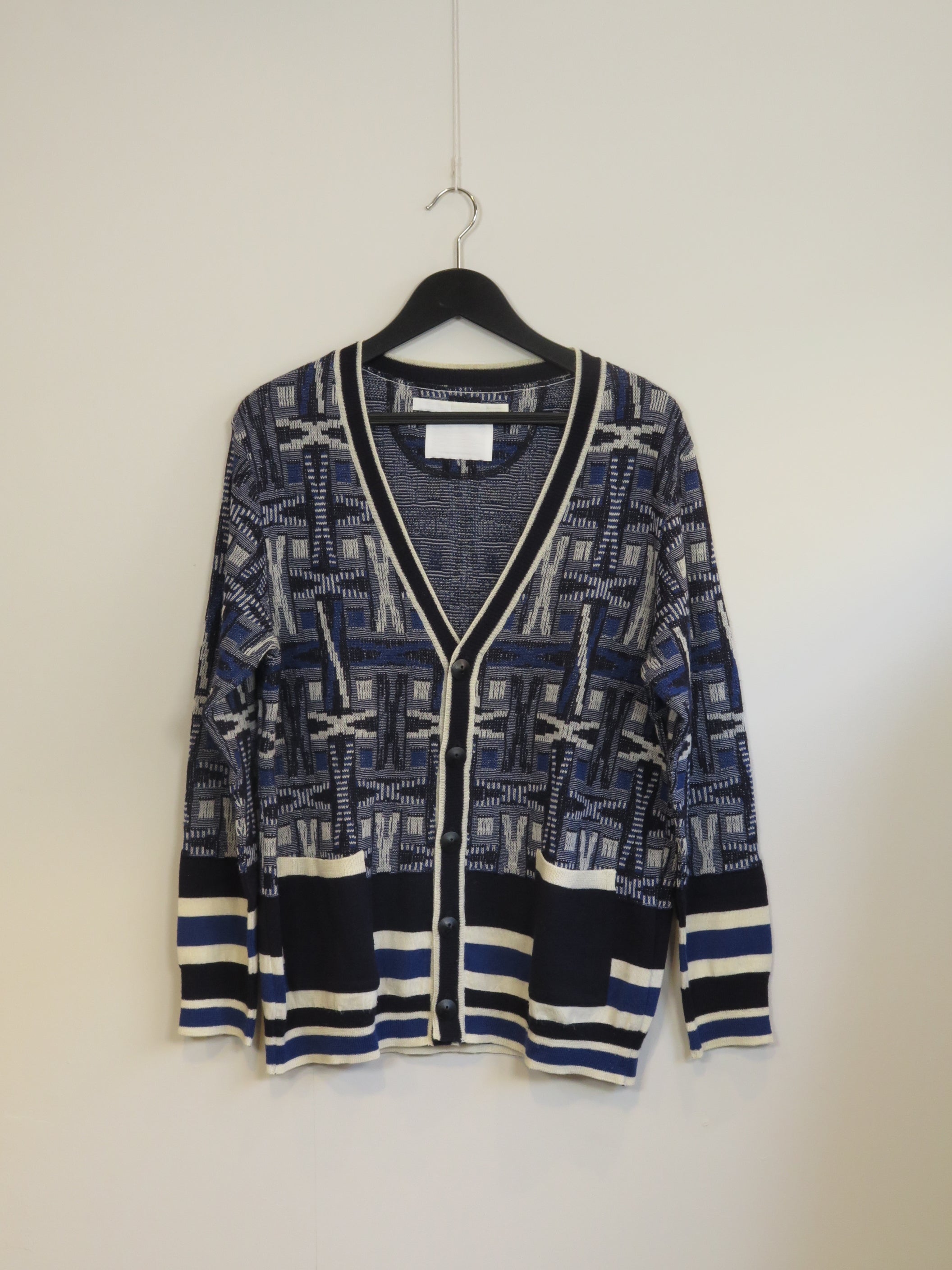 000716 - White Mountaineering - Sweaters - Blue - S - Image 1