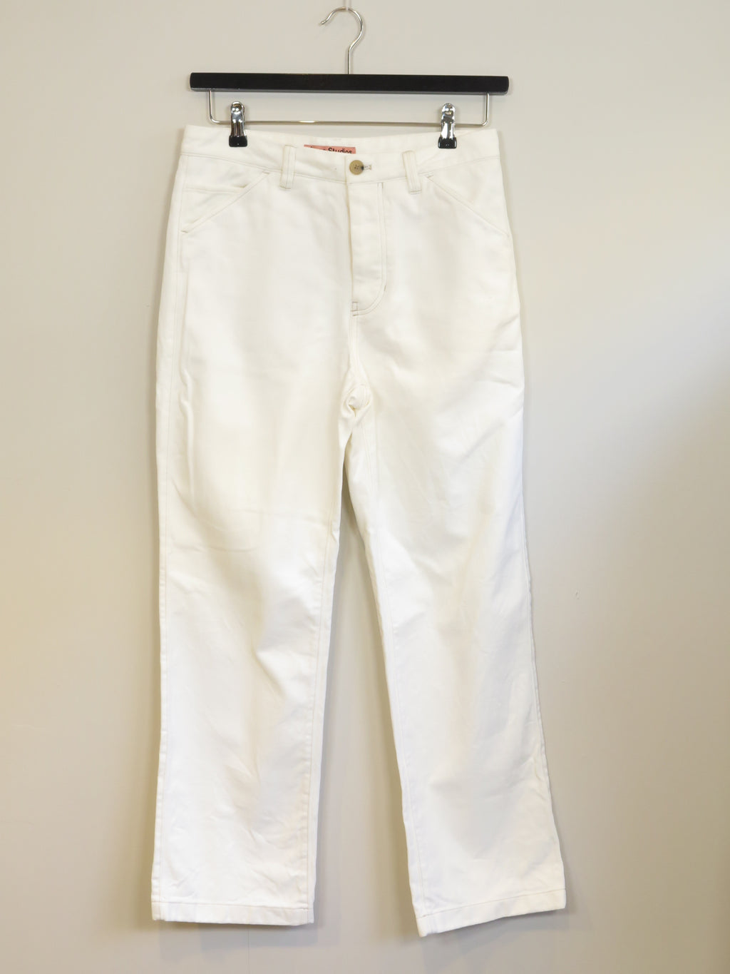 000719 - Acne - Pants - Cream - 46 - Image 2