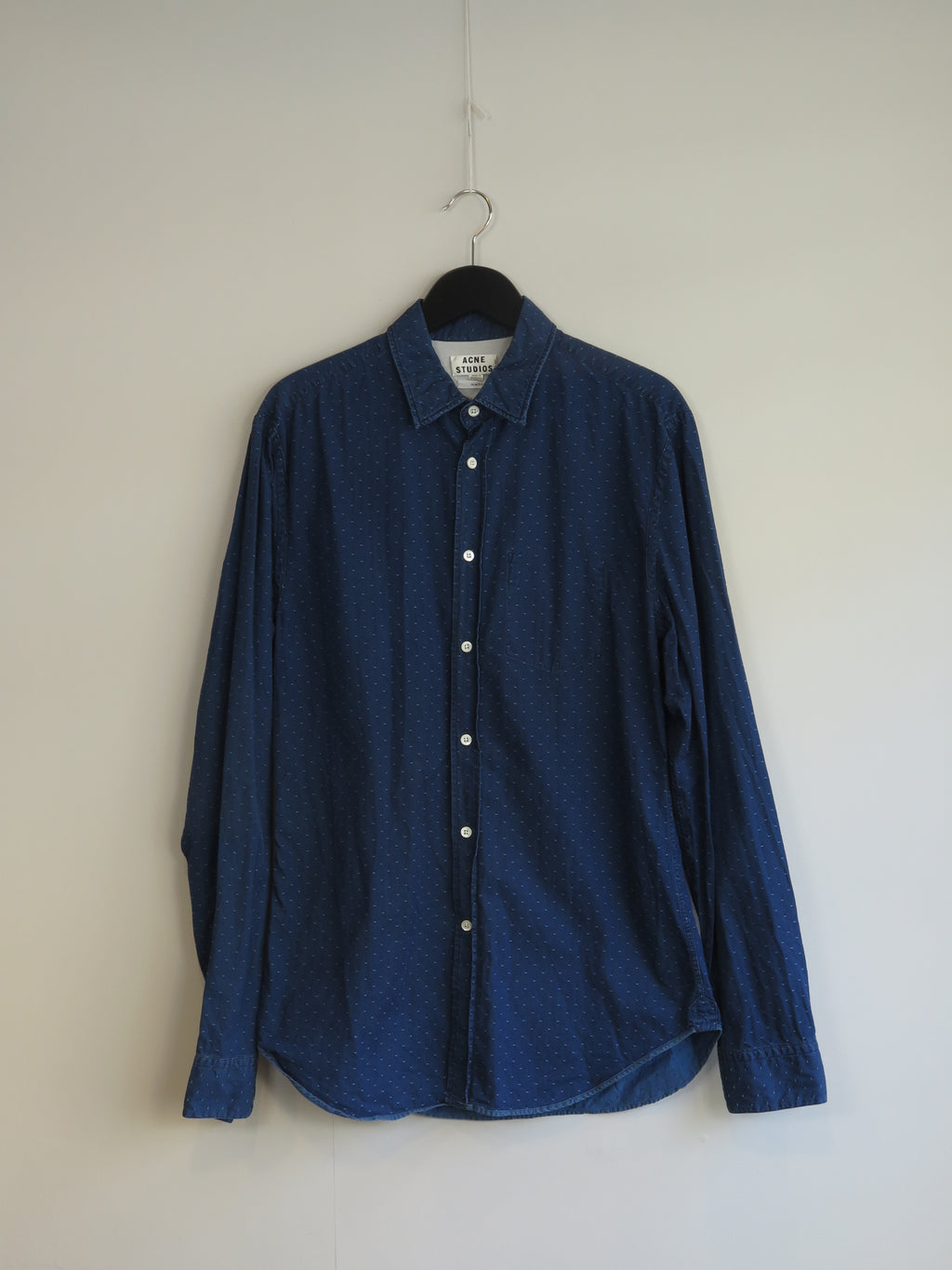 000799 - Acne - Shirts - Dark blue - Image 1