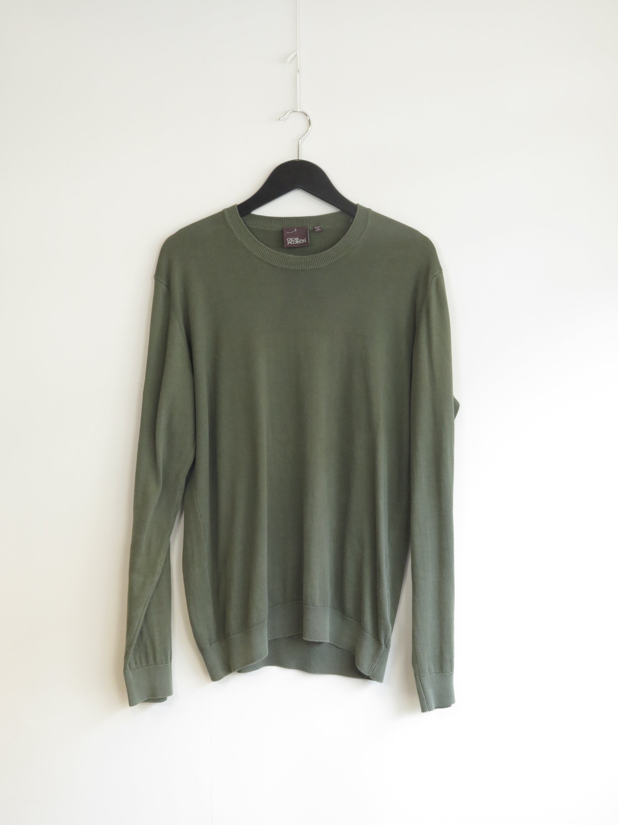 000785 - Oscar Jacobson - Sweaters - Green - L - Image 2