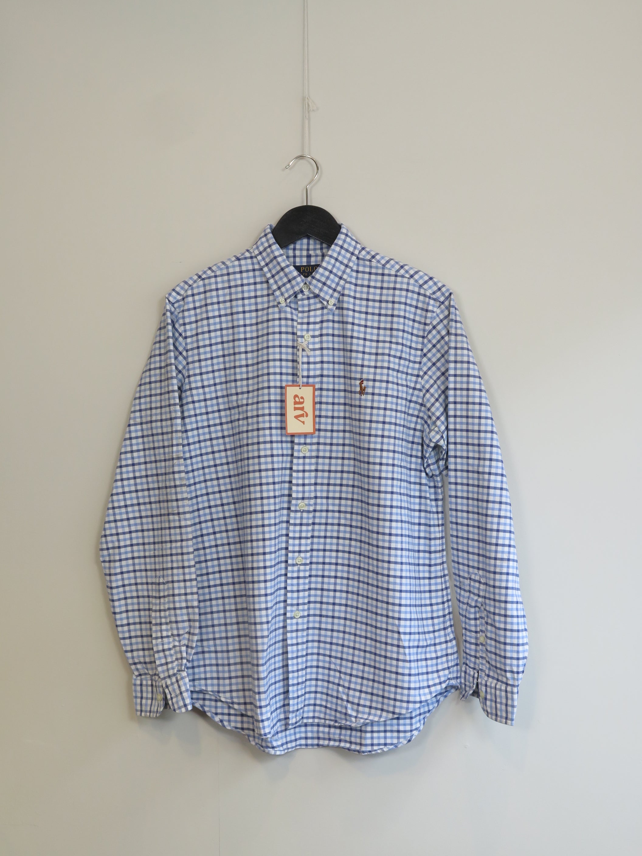 001200 - Ralph Lauren - Shirts - Blue - M - Image 1 circular-filename:27_07_2026_90897e5e-4e68-4b81-b155-21e93640dc1f_captured_image